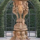 vase vaas met kindjes in terracotta