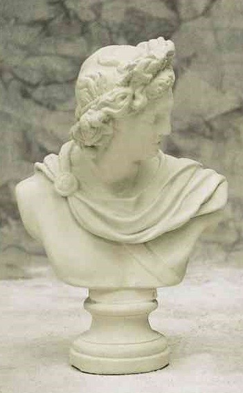 Articulatie Roeispaan Teleurgesteld Buste Apollo borstbeeld (links) B-0906 - Elmo Dreams & Deco